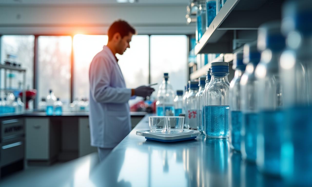 Moderne pharmazeutische Forschungsanlage in Berlin